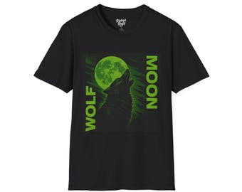 Wolf Moon Unisex T - Etsy