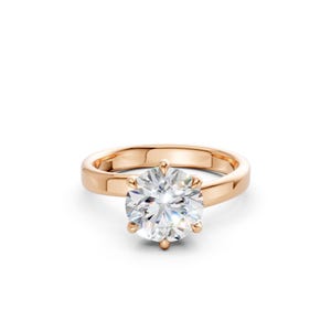 Majestic Solitaire 2.0 CT Diamond Ring