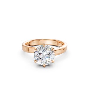 Majestic Solitaire 2.0 CT Diamond Ring