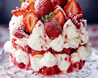 Strawberry Eton Mess | A Classic British Delight .