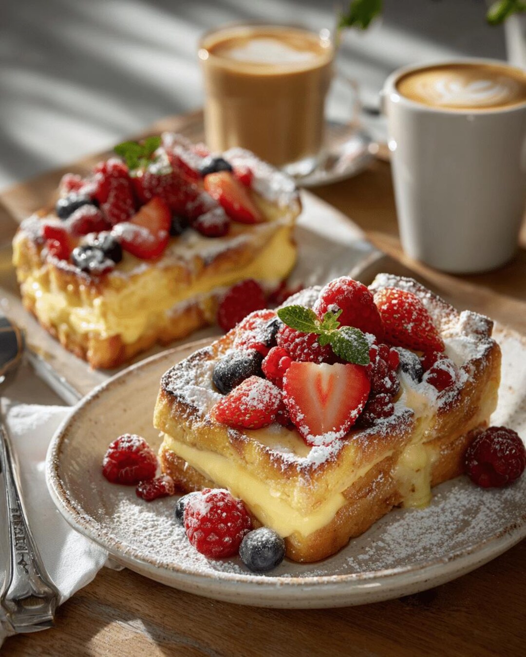 Custard Yogurt Toast | Viral Breakfast Made Easy . - Etsy