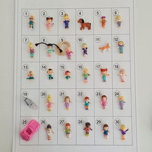 Figurines miniatures de remplacement vintage Bluebird Polly Pocket 1995 « Choisissez votre propre poupée »