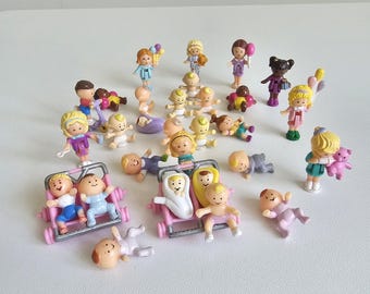 ヴィンテージ 1993 ポリーポケット おもちゃ屋 プレイセット 人形付き