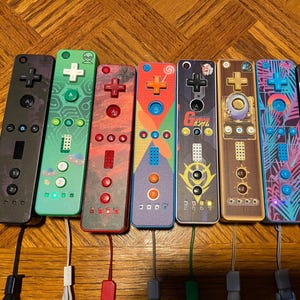 Customizable/Modded OEM Wii Remote with Wii Motion Plus Inside CUSTOM ORDER w/ Variable Pricing