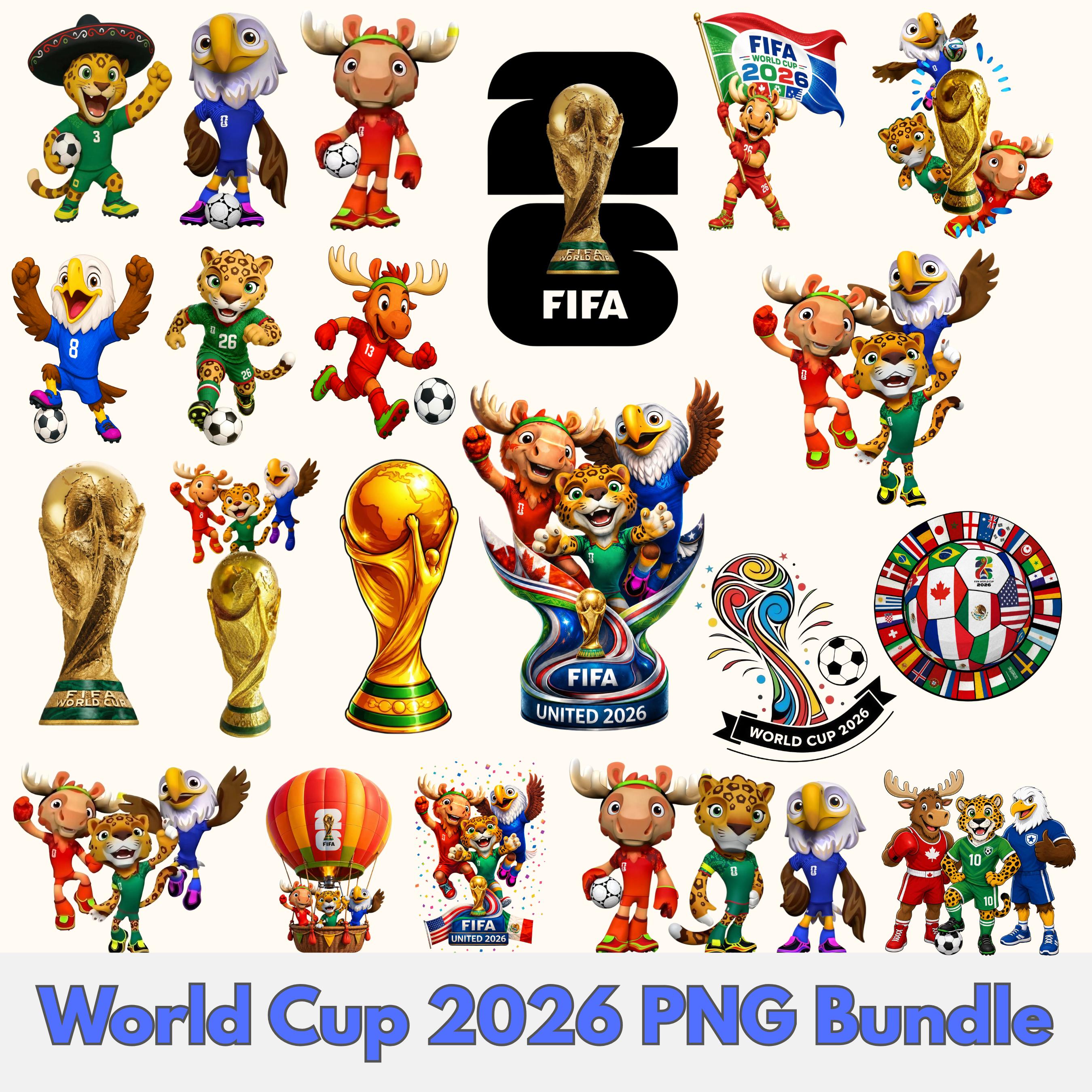 World Cup Mascot - Etsy Canada