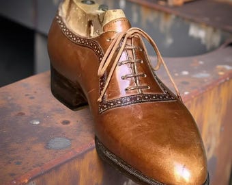 Fred Green Oxford Mens Leather Shoes Fred Green Oxford Mens Leather Shoes - Ivan Troy main image 3