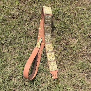 Medieval Leather Belt Handmade | Adjustable Vintage Waist Belt for Men & Women | Renaissance Costume Accessory