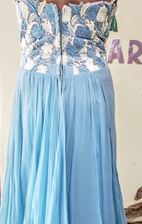 Vintage Blue Cocktail Dress; Frozen Disney Elsa I… - image 10