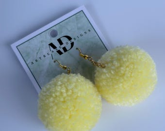 Pastel Yellow | Spring Earrings