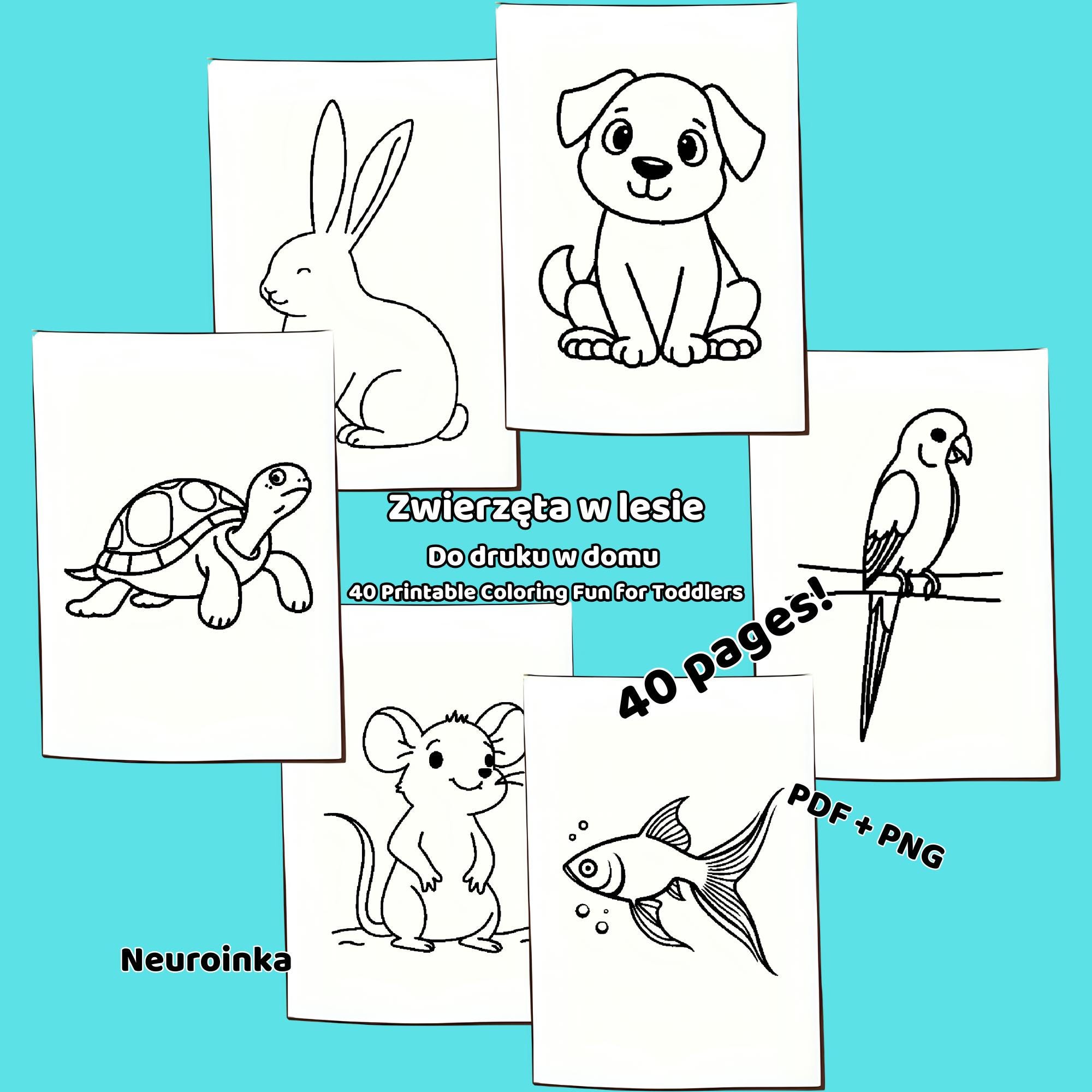 Kleurplaten voor kinderen vanaf 2 jaar - Etsy België, image size:2000x2000