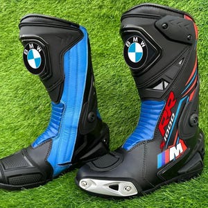 BMW Motorrad レザーブーツ Bmw Motorrad Motorbike Racing Leather Boots-cowhide Leather