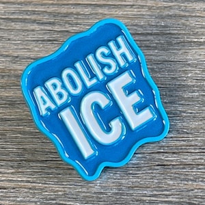 Abolish Ice Lapel Pin – Immigration Rights Lapel Pins, No One Is Illegal Pin