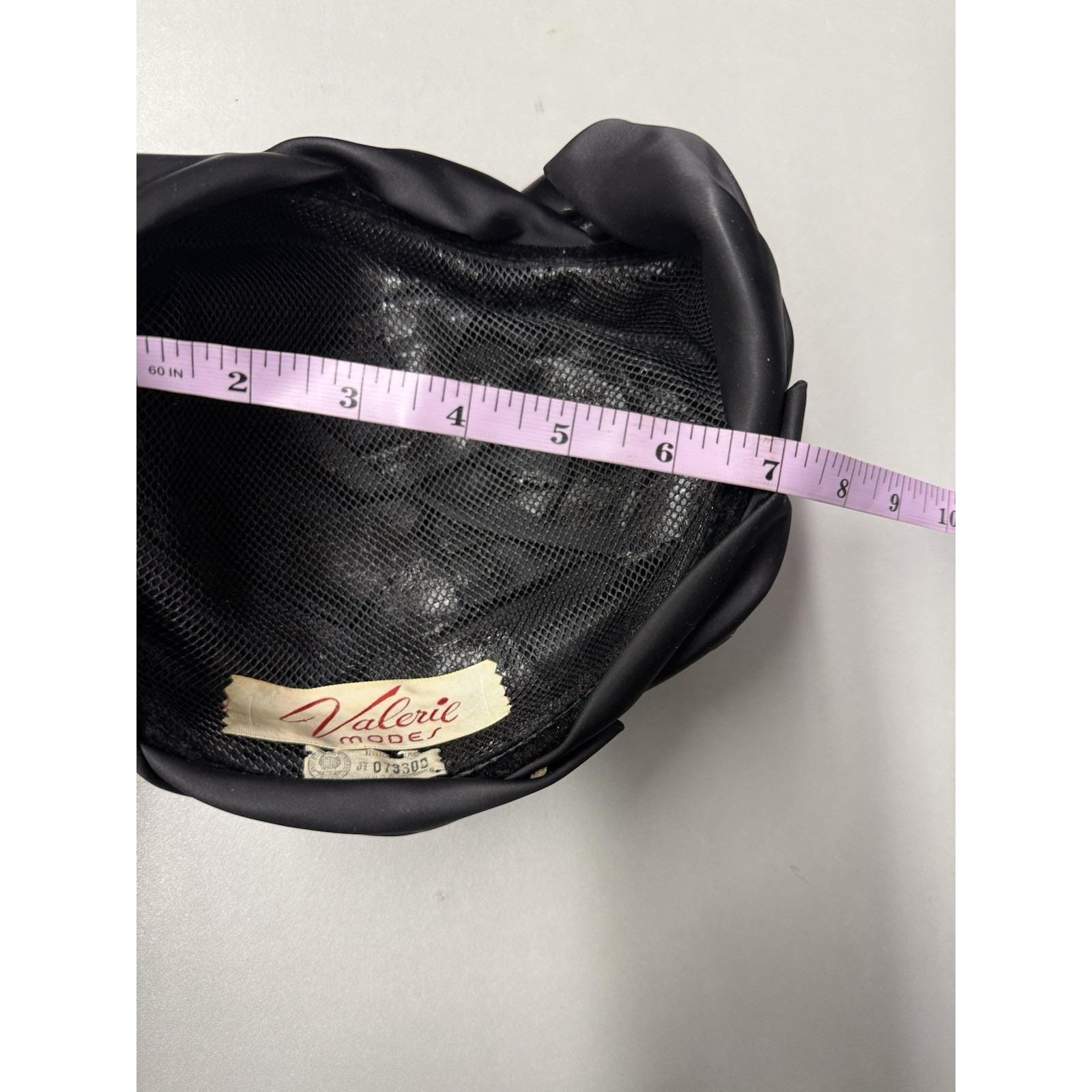 Valerie Modes. Vintage 1950s Hat. Womens. One Size Fits Most Vintage Hat Valerie MODES 1950s Glamour Silver Metallic  main image 2