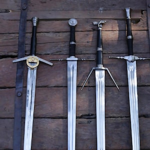 ウィッチャー3 ワイルドハント エアロンダイト 金属製 模造刀 西洋剣