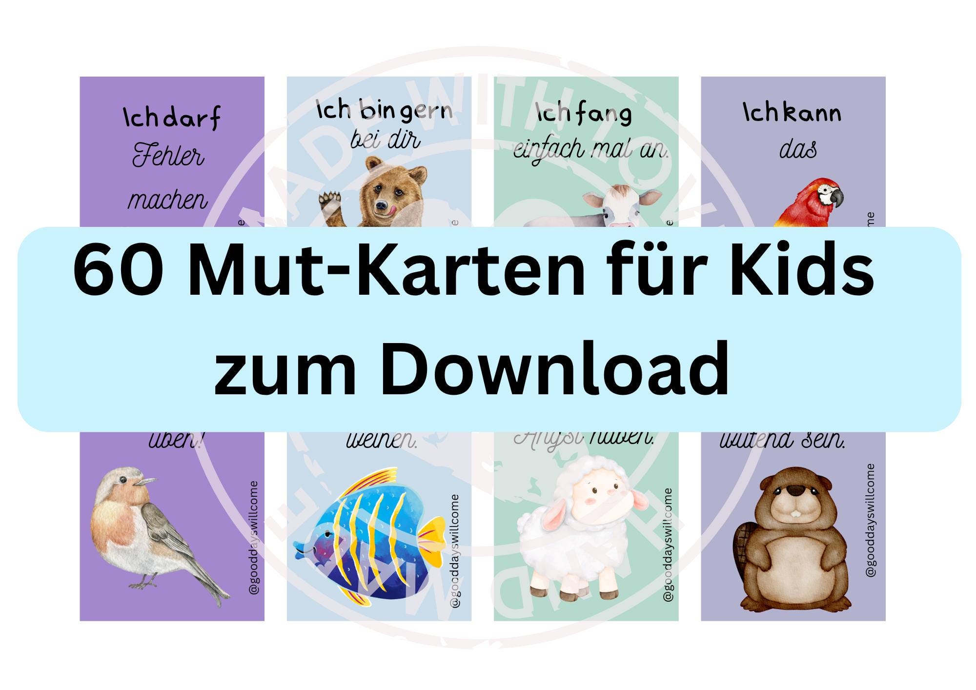 Mutmacherkarte „Brustkrebs“ – Kraftvolle Botschaft Auf 300g/m² Papier, Klimaneutral In Deutschland Gedruckt