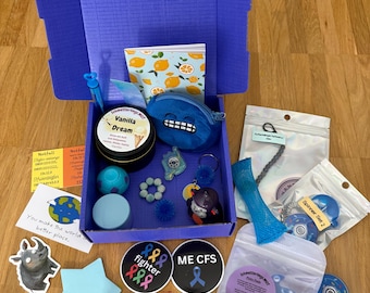 Set antistress con mini borsa per le abilità | Regalo per alleviare ADHD, ansia e stress | Mini set sensoriale | Giocattolo per autostimolazione | Pacchetto di cura | Piccoli aiutanti