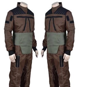 Mandalorian Din Djarin-cosplaykostuum | Star Wars Beskar Armor Bounty Hunter vliegpak | 4-delige custom-outfit voor heren