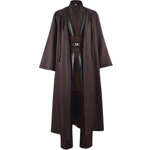 Star Wars Anakin Skywalker Jedi Costume for Men | Mandalorian Cosplay Outfit | Adult Halloween Suit | Custom Handmade Gift for Fans
