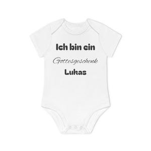 Gottesgeschenk body | personalisiert | baby geschenk personalisiert | baby geschenk | minimalistisch | Taufe | Taufgeschenk erinnerung taufe