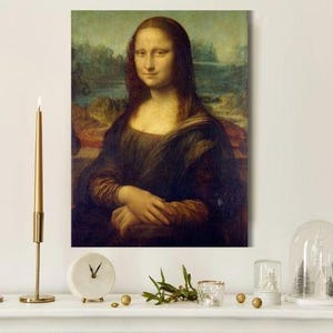 モナリザ レオナルドダ・ヴィンチ複製画油彩です Amazon.co.jp: レオナルド・ダ・ヴィンチ［世界の名画