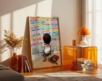 BANKSY - Skinny Kid - Numbered Edition 67/150, 50 X 70 Cm #banksy