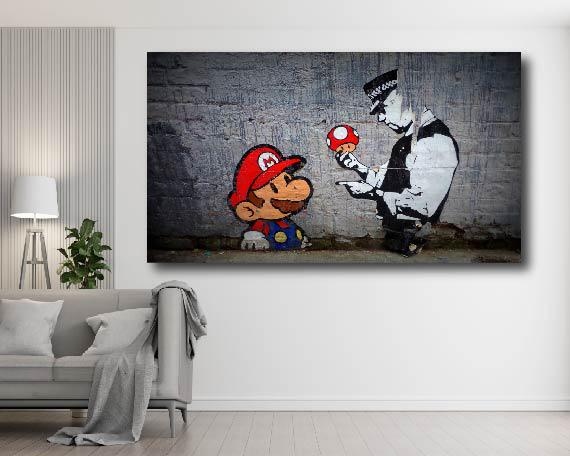 限定マット額装品/バンクシー/Cops &OWNERS（アンドオーナーズ） | &OWNERS（アンドオーナーズ