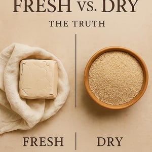 Yeast: Fresh Vs Dry