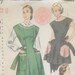 1950's Vintage Apron FACTORY FOLDED Sewing Pattern Simplicity 3717 Bust 30