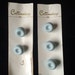 Baby Blue Round Vintage Costummakers Buttons Five Total on Original Cards RF0066