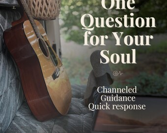 SoulVoice™ Note for 1 Question Reading (PDF) – Channeled Guidance from Your Soul (DIGITAL DOWNLOAD)