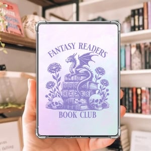 Pastel Dragon Kindle Insert: Fantasy Readers Book Club
