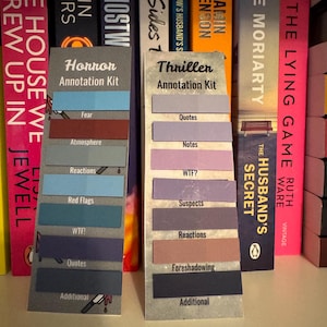 Reading Annotation Kit | Book Tabs & Bookmark | Book Club Gift | Annotating Tools