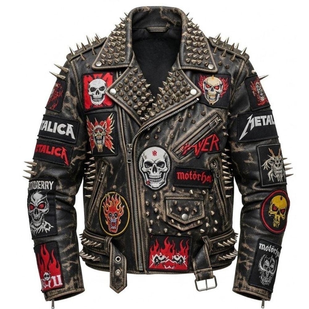 Metal battle jacket - Etsy 日本