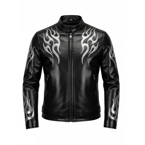Vanson Leathers フレイムデザインジャケット XL 【公式通販】