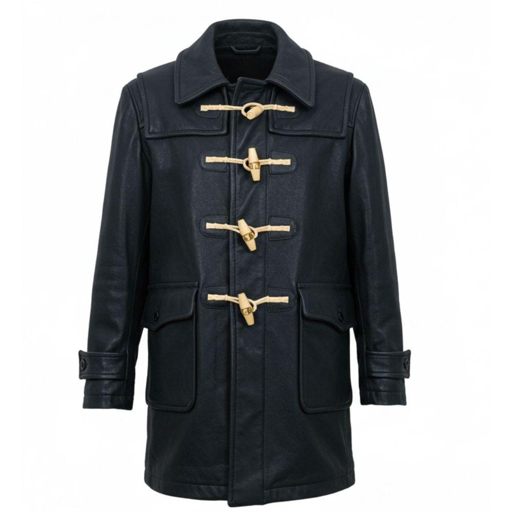 Navy Duffle Coat - Etsy