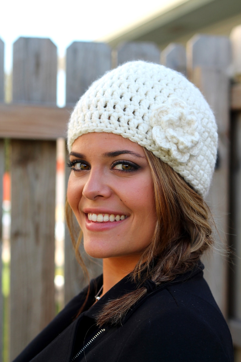 Crochet Pattern Bundle Four Crochet Patterns Headband, Hat, Cowl, and Infinity Scarf Pattern Instant Download PDF image 5