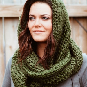 Crochet Pattern Bundle Four Crochet Patterns Headband, Hat, Cowl, and Infinity Scarf Pattern Instant Download PDF image 3