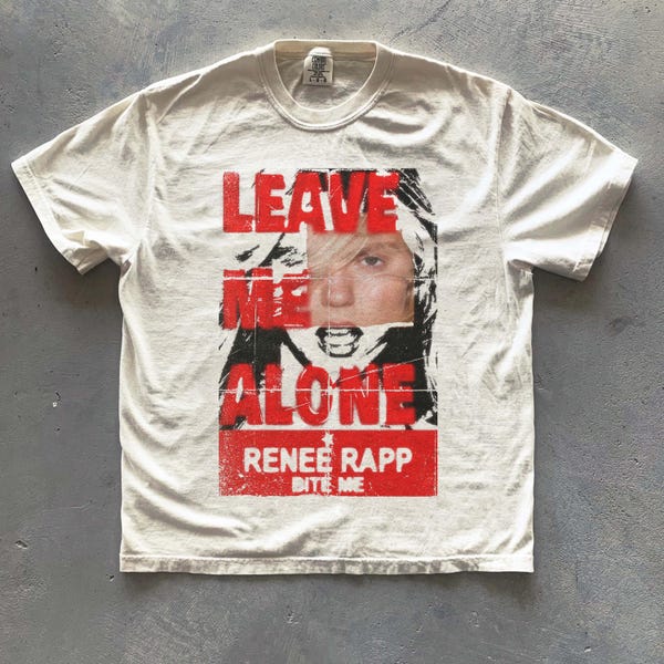 vintage Renee Rapp Bite Me Tour Vintage Shirt, Gift For Woman and Man Unisex T-Shirt