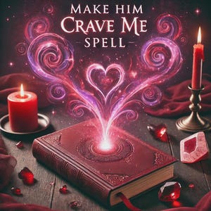 Hechizo de amor, ritual para superar la obsesión, atraer el deseo y fortalecer el vínculo emocional.