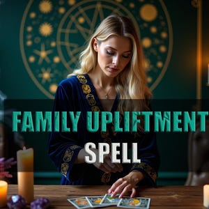 Family Upliftment Spell: Energy Healing Ritual, Peace & Unity