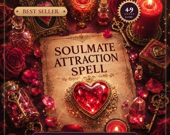 Soulmate Spell Same Day | Manifest True Love, Attract & Find Your Soulmate, New Love, Deep Bond | Heart Healing, Photo Proof