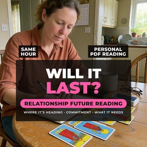 Future of This Relationship Psychic Reading Same Hour, Will It Last, Honest Relationship Outcome & Commitment Insight, Couples Love Tarot