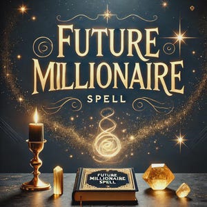 FUTURE MILLIONAIRE SPELL - Activate Wealth Mindset, Attract Big Money, Manifest Long-Term Abundance, Unlock Prosperity Path