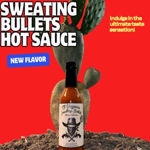 Sweating Bullets- Ghost pepper-Chiltepin Hot Sauce