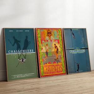 Challengers Movie Poster, Limited Edition Collectibles, High Quality Canvas Prints, Wall Art, Home Decor,The Perfect Gift