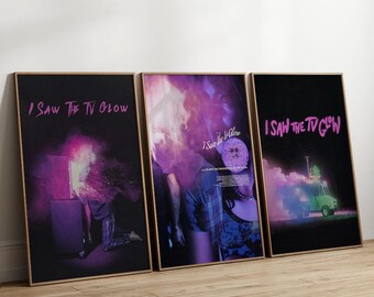 I Saw the TV Glow-filmaffiches, verzamelobjecten in beperkte oplage, canvasafdrukken van hoge kwaliteit, wandkunst, woondecoratie, het perfecte cadeau