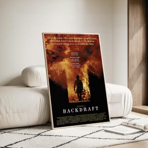 Backdraft poster - Etsy 日本