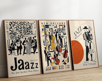 Jazz Art Posters, Limited Edition Collectibles, High Quality Canvas Prints, Wall Art, Home Decor,The Perfect Gift