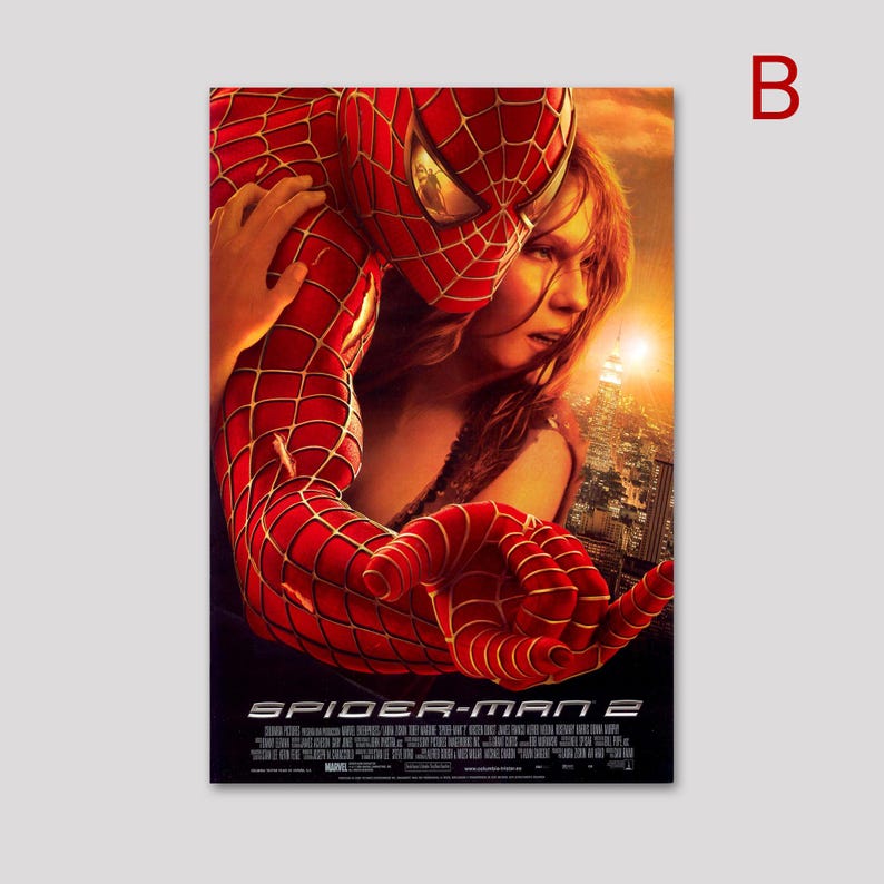 Spider-Man Movie Posters, Limited Edition Collectibles, High Quality Canvas Prints, Wall Art, Home Decor,The Perfect Gift B