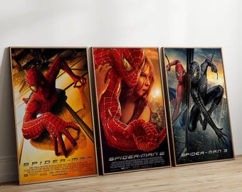 Spider-Man Movie Posters, Limited Edition Collectibles, High Quality Canvas Prints, Wall Art, Home Decor,The Perfect Gift